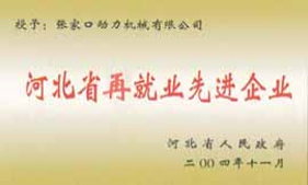 河北省再就業(yè)先進(jìn)企業(yè)